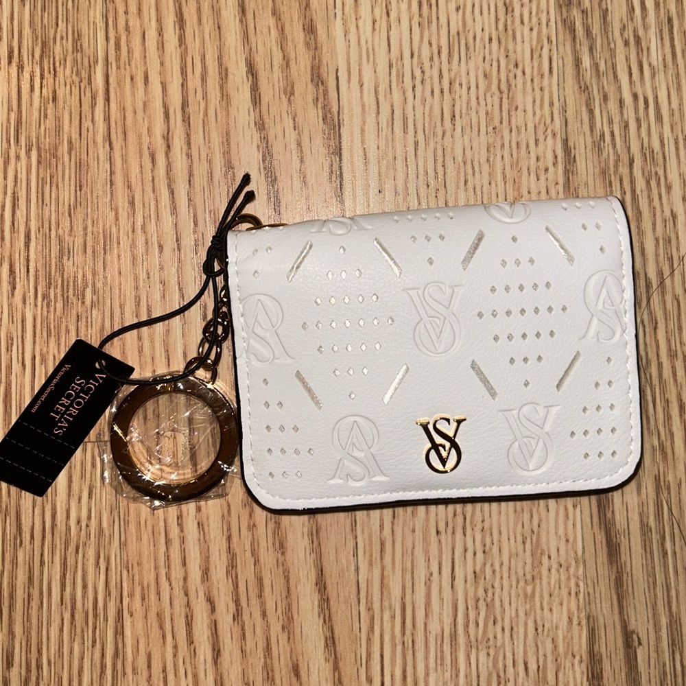 Victoria secret mini wallet White NEW